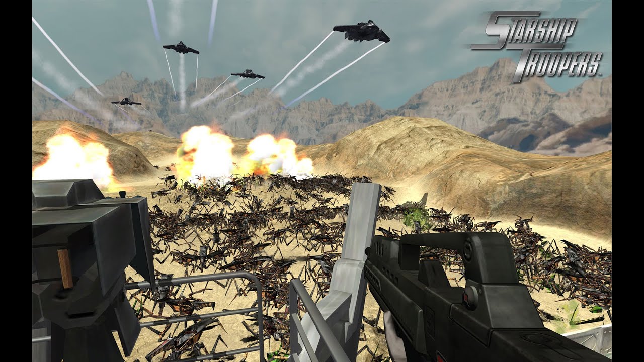 starship troopers pc games download